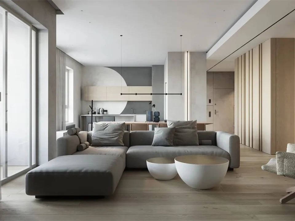 109㎡简约私宅丨MOPS architecture studio-3