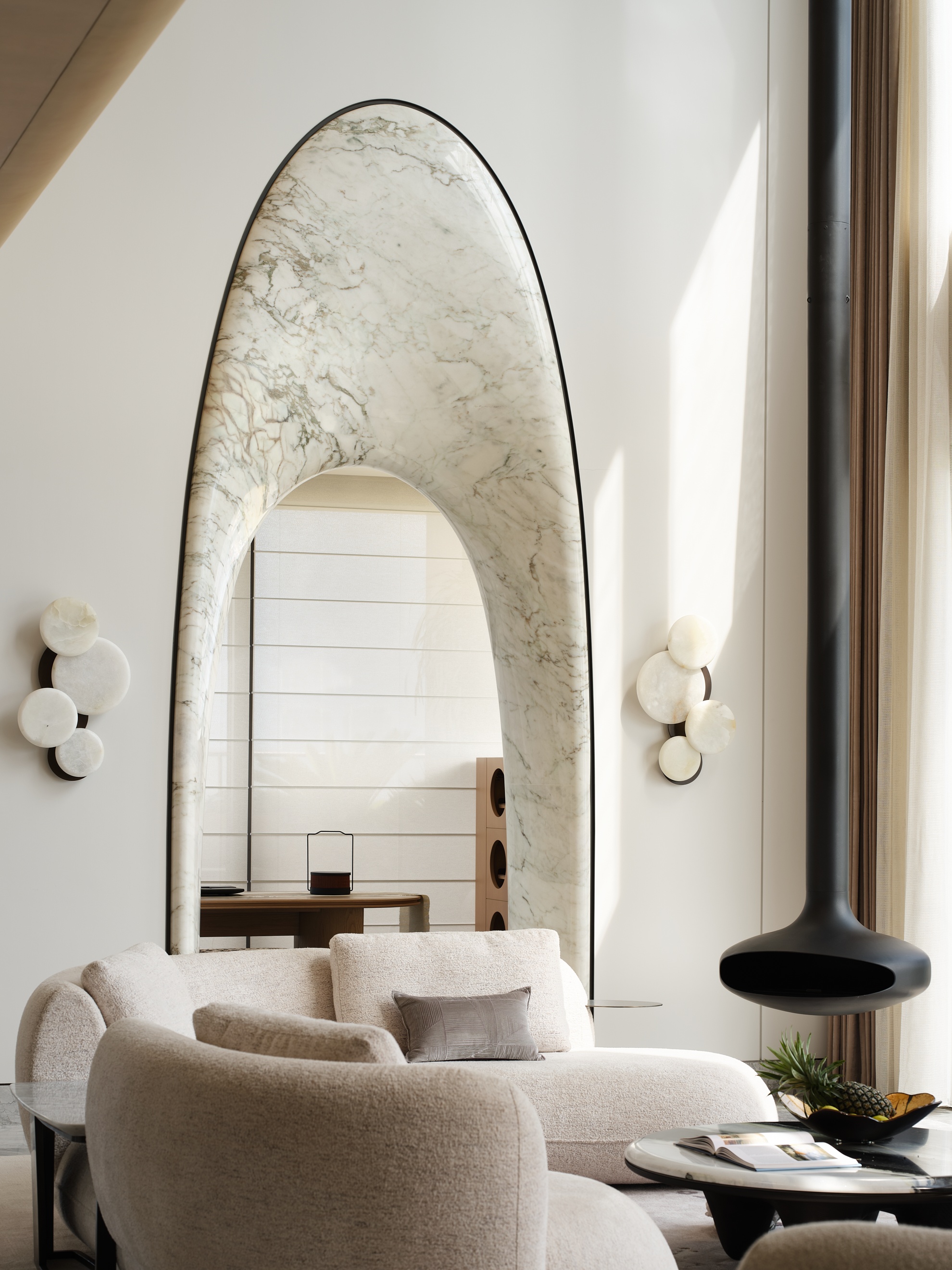 霍英东集团南天名苑复式丨中国广州丨硬装WJID维几设计,软装OPS观致设计-10