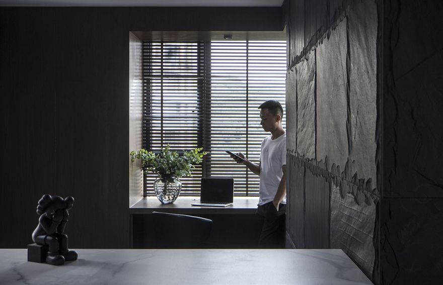 精成空间设计 | 纯粹黑白格调,回归生活本质-14