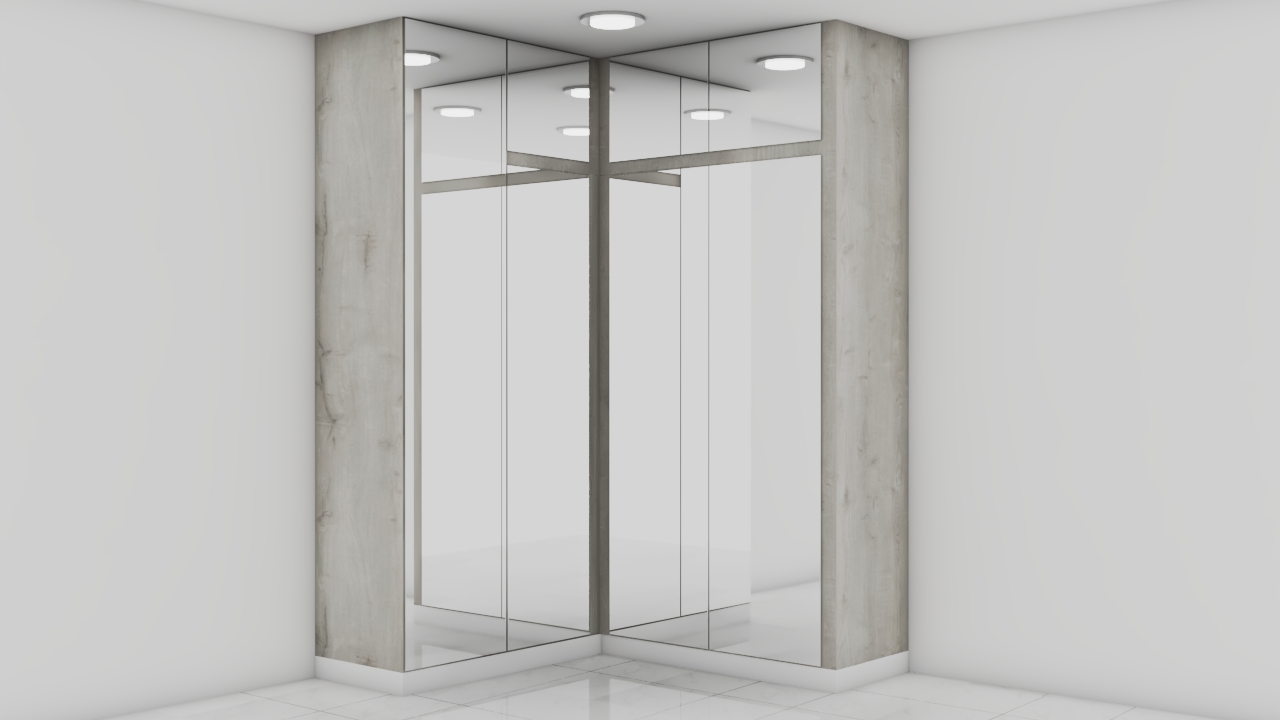 WARDROBE & LED WALL-13