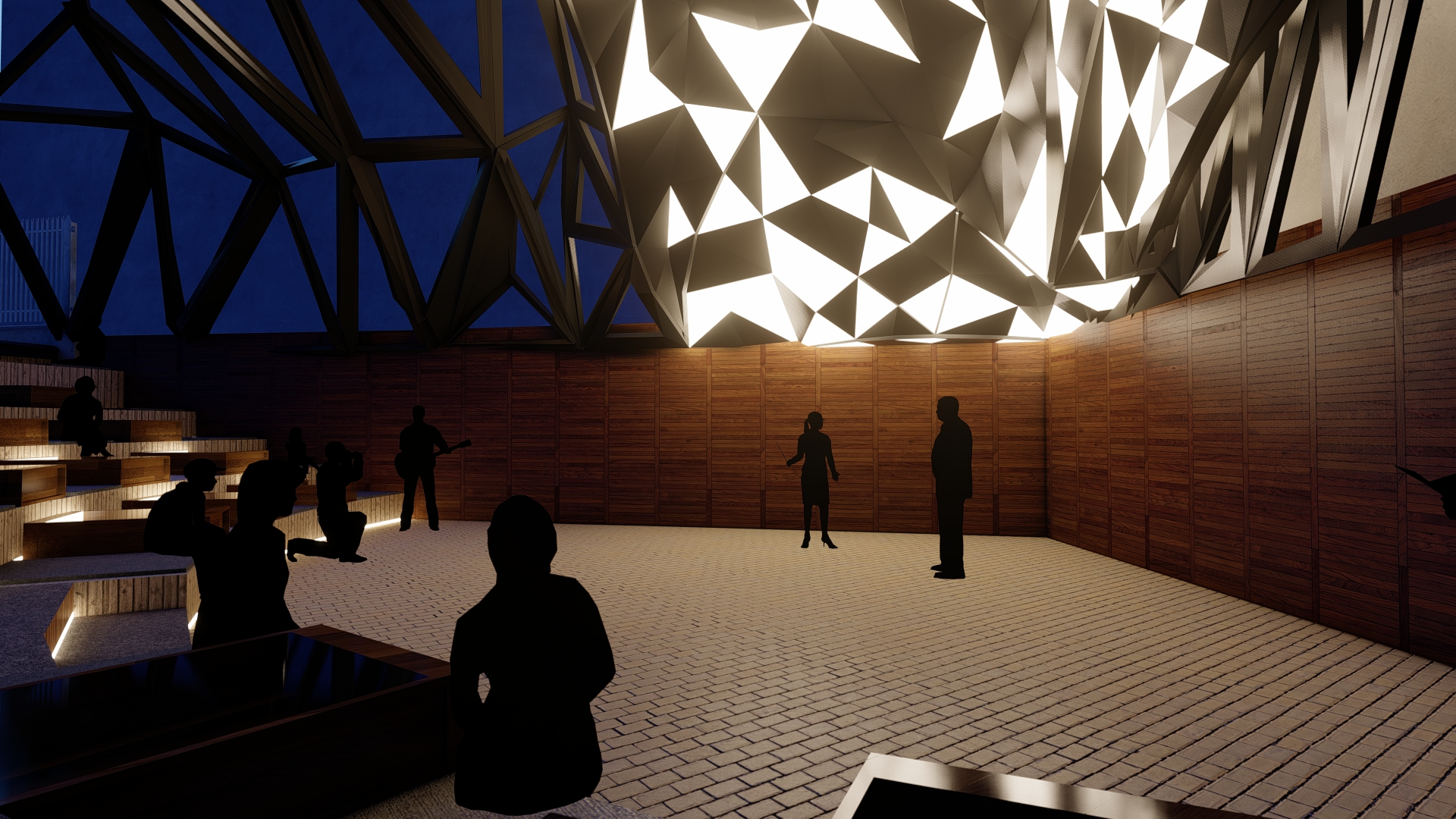 Theater of the Faculty of Fine Arts, Architecture dep-27