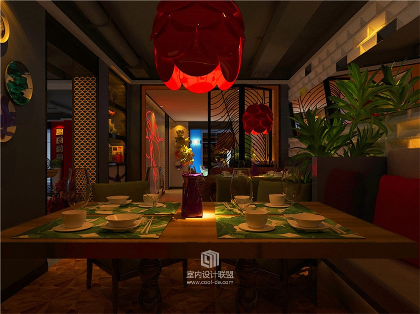 【品筑最新动态】爱尚虾塘沈阳主题餐厅设计-18