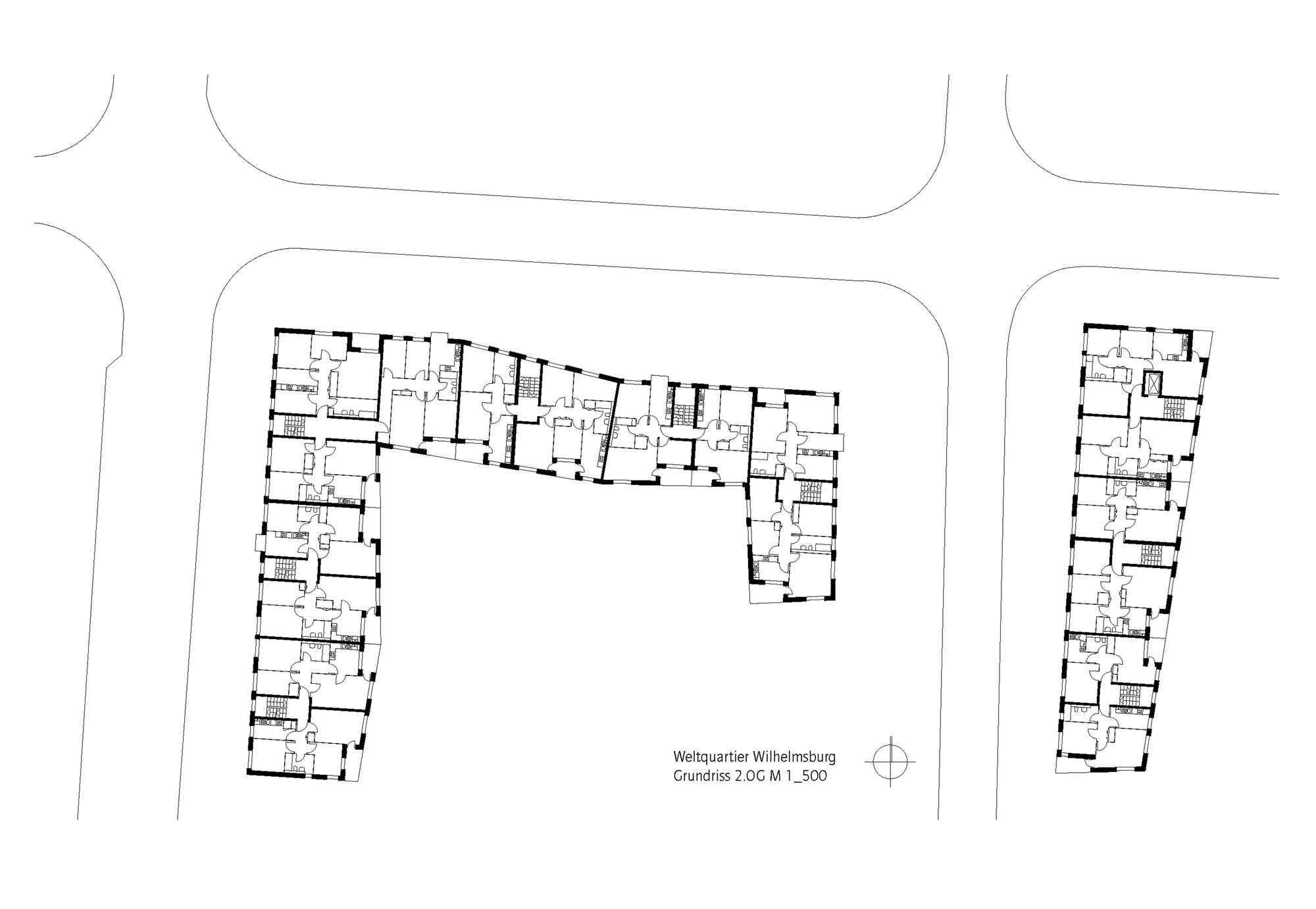 汉堡 Quarter of Nations 住宅区丨Gerber Architekten-45