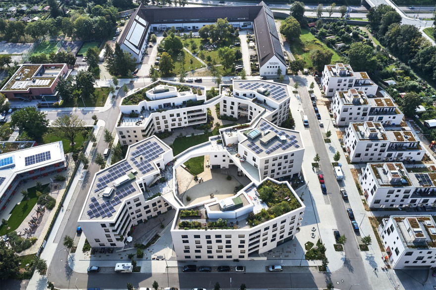 慕尼黑多马格军营公寓区改造 | 空中花园式的创新设计-9