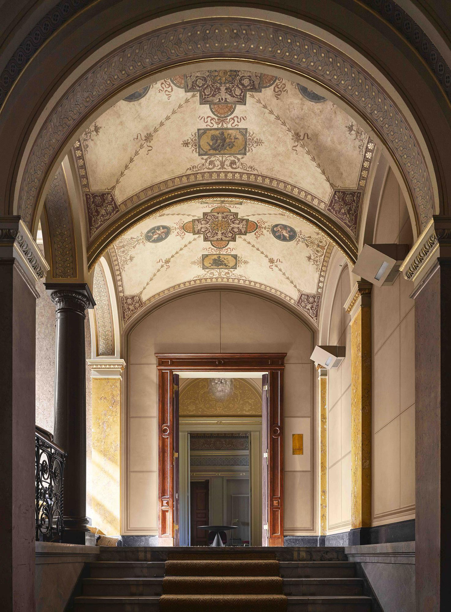Grand C19th Palais in Berlin Reimagined as an Office by David Kohn Architects.-17