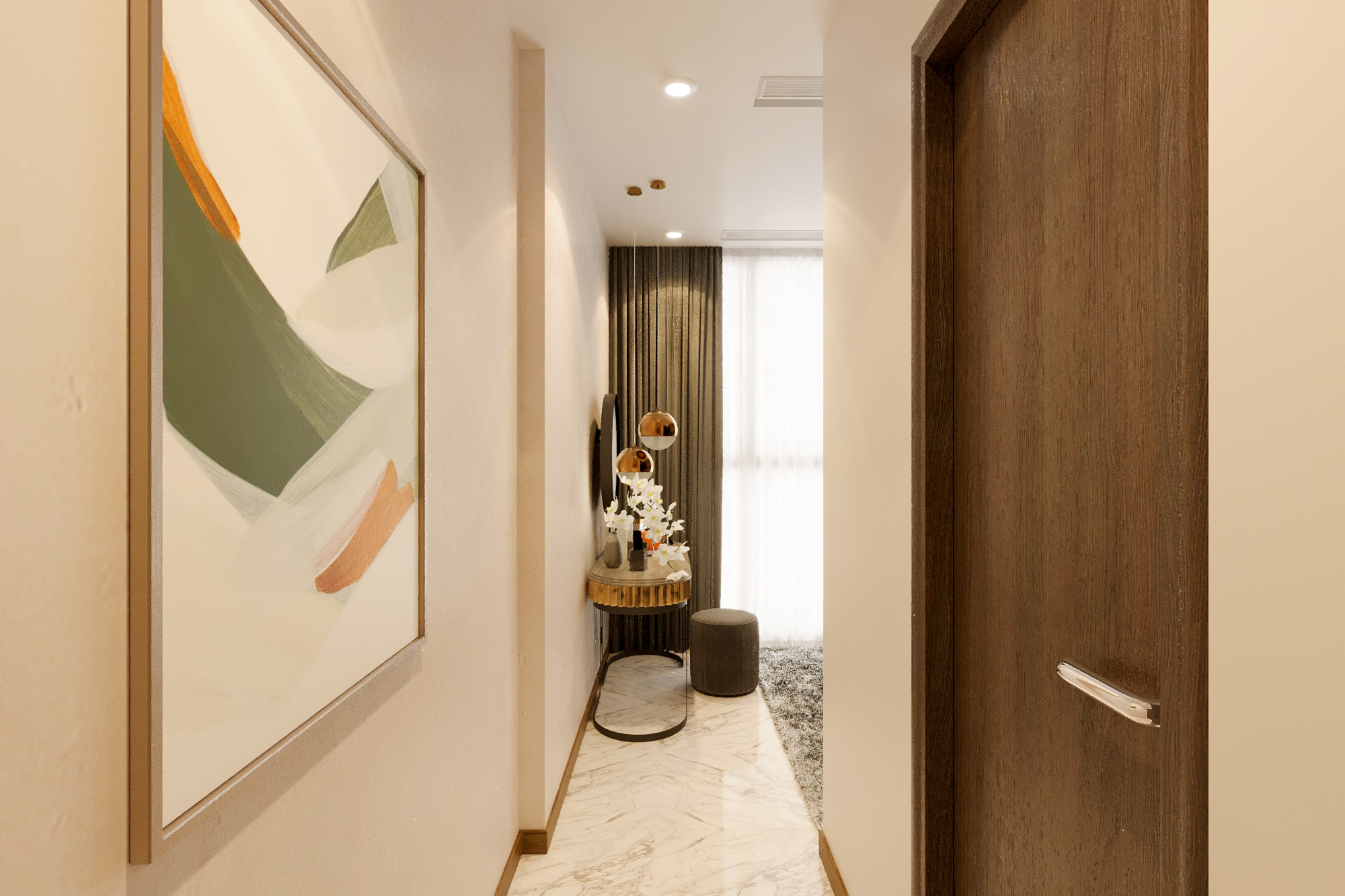 3D Interior Apartment Modern 2022-17