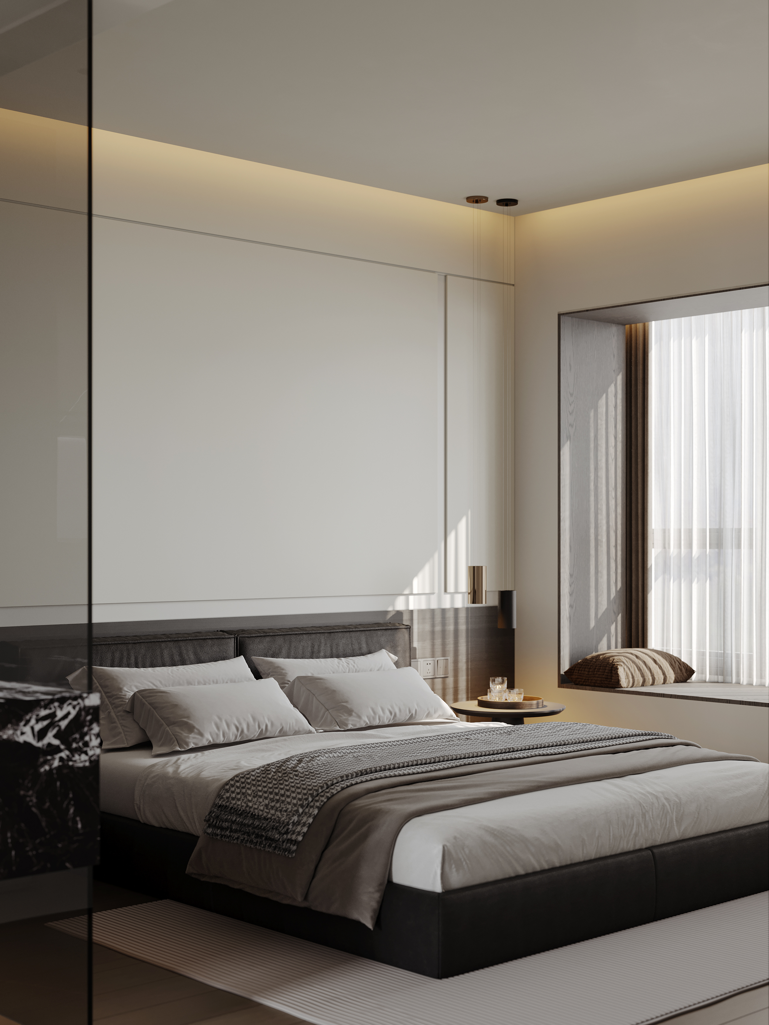 挑空别墅丨晫易视觉-97