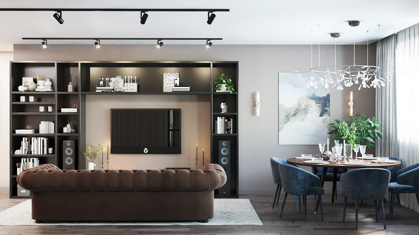 "Дом на Щукинской" Квартира для молодой девушки 120 кв.-5