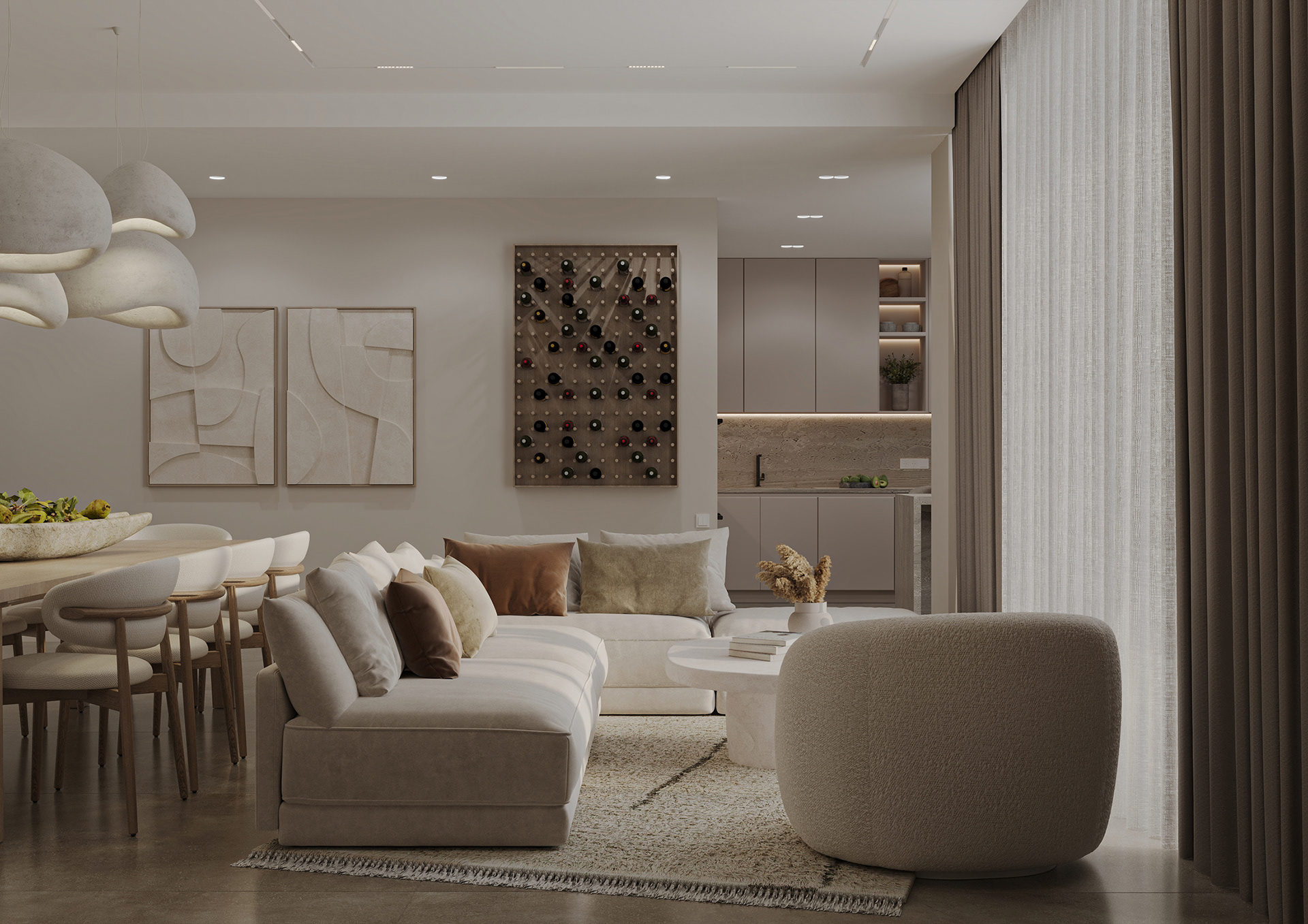 Scandinavian private house interior design-11