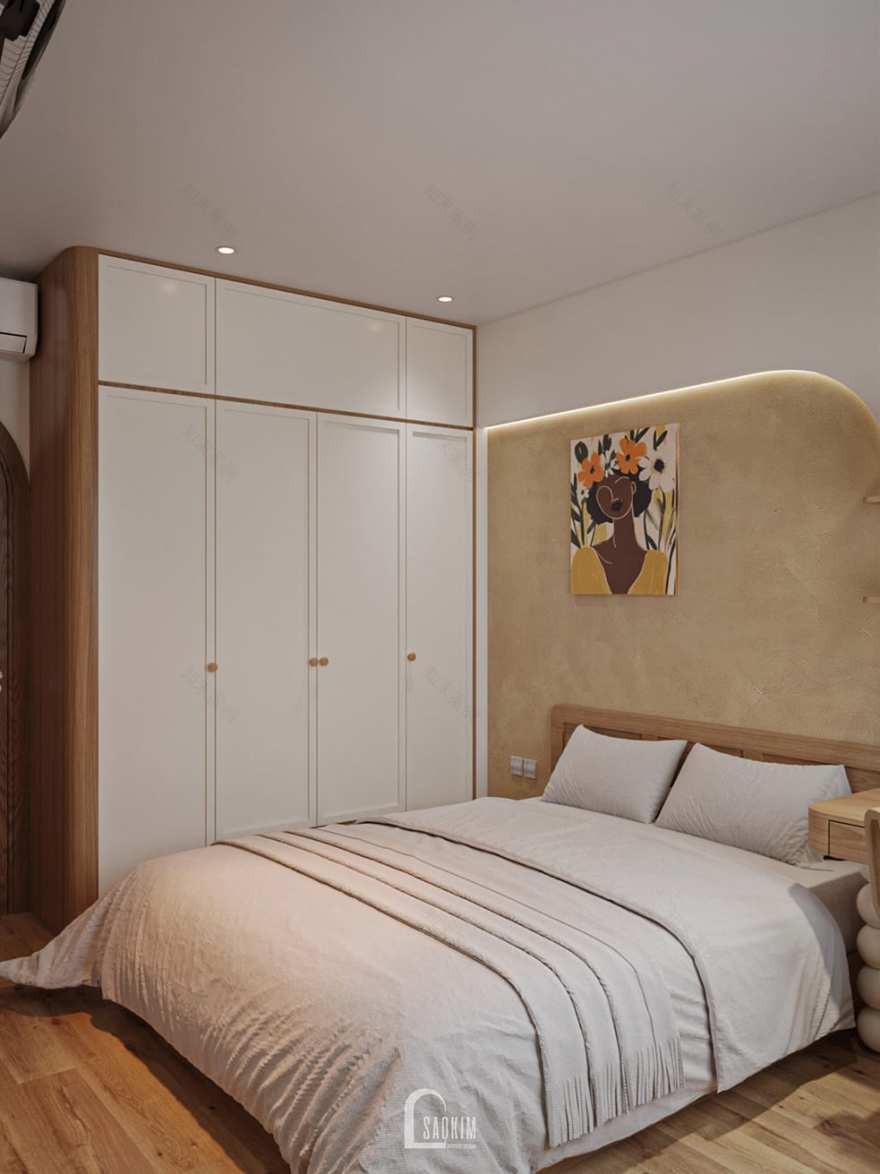 50m² 5 层Japandi风格联排别墅设计丨越南河内-23