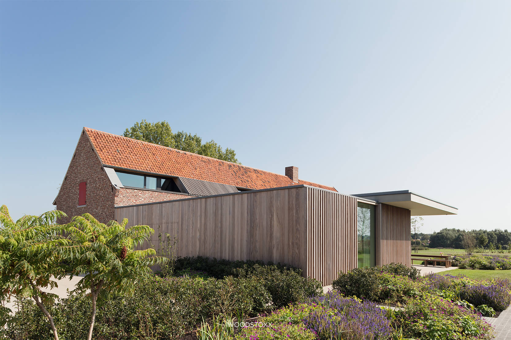 Wooden Beams Facade Cladding | Woodstoxx Facade-17