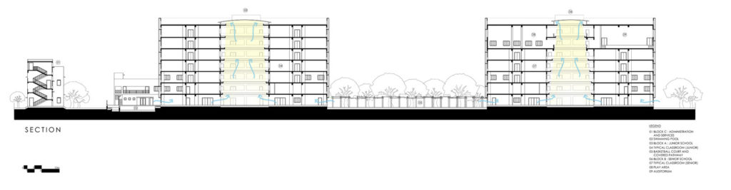 印度加尔各答某学校外立面及室内设计项目丨Abin Design Studio-23