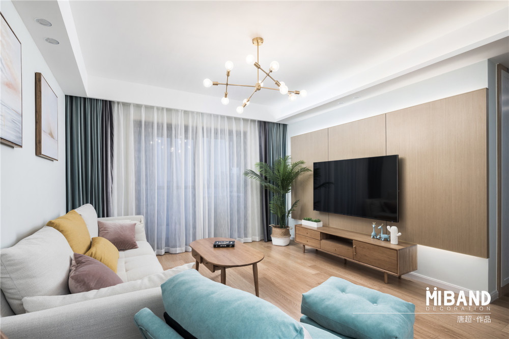 米邦装饰 120㎡北欧风案例解析-2