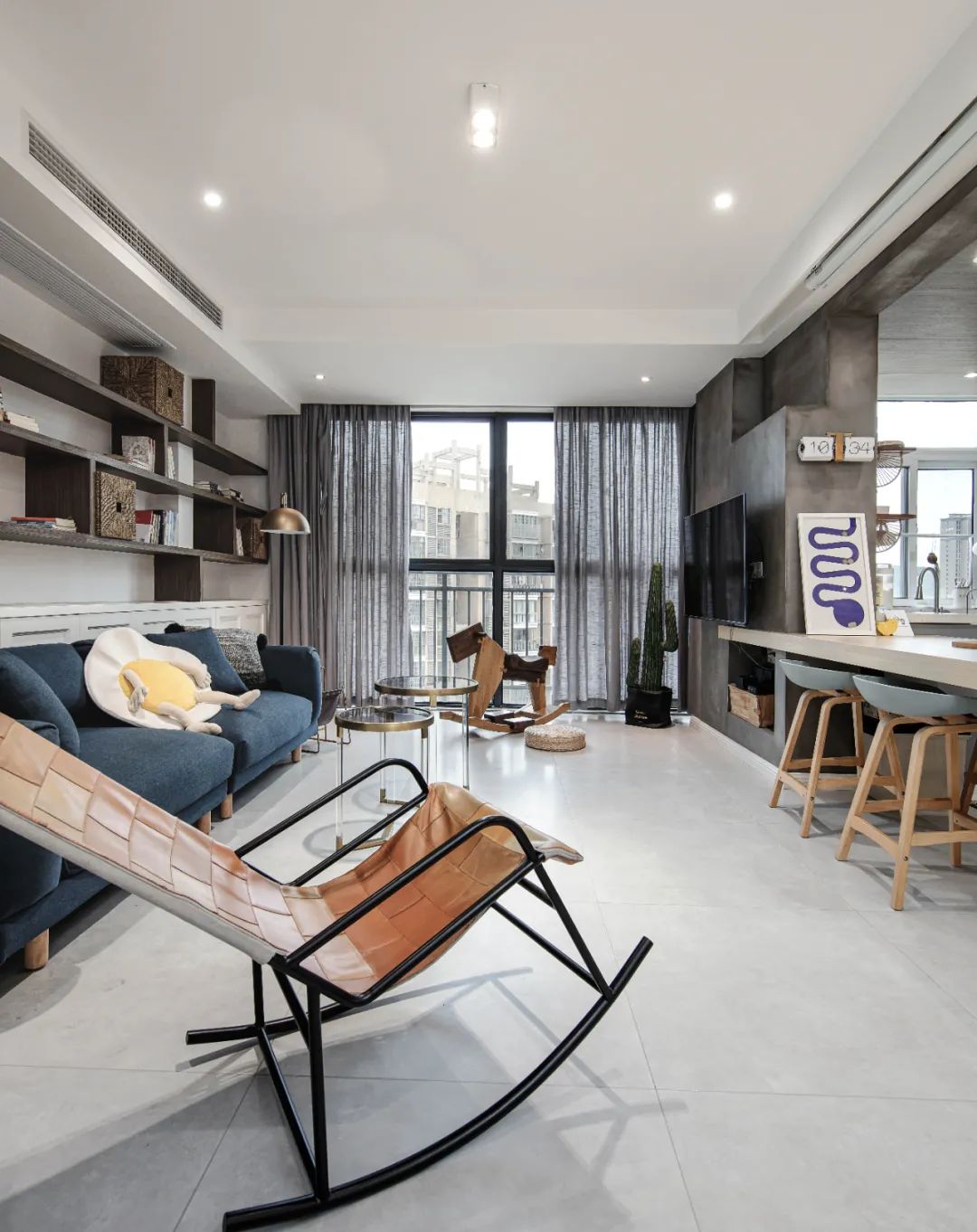 武汉 119㎡LDK 之家,通透收纳空间,互动满分的家居设计-26