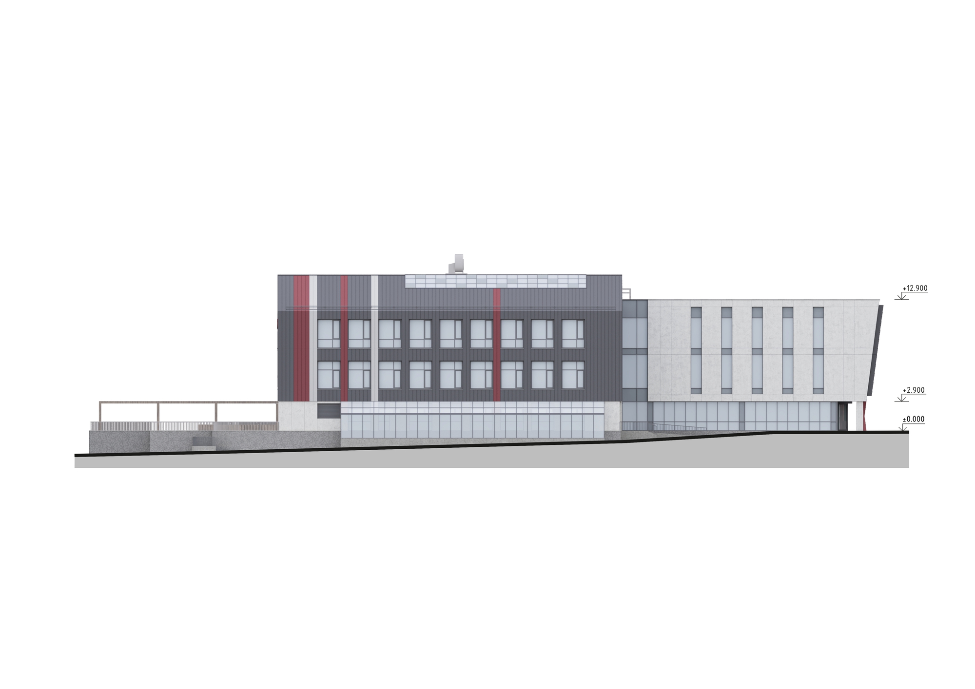 纳罗兹大学商学院丨哈萨克斯坦阿拉木图丨AGP Architects-47