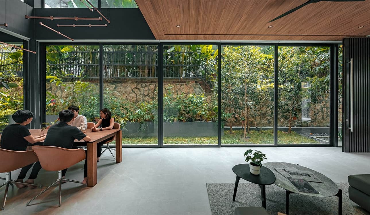 融入自然的半独立式绿色家园-2