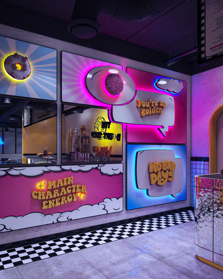 漫画书店甜甜圈店-2