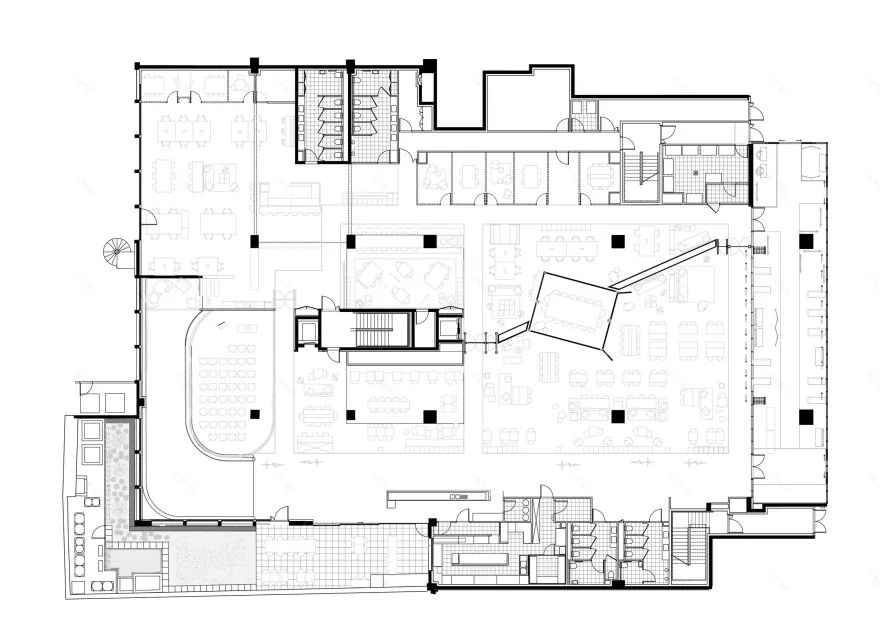 车库;汽车修理厂丨法国里尔丨Coldefy-35
