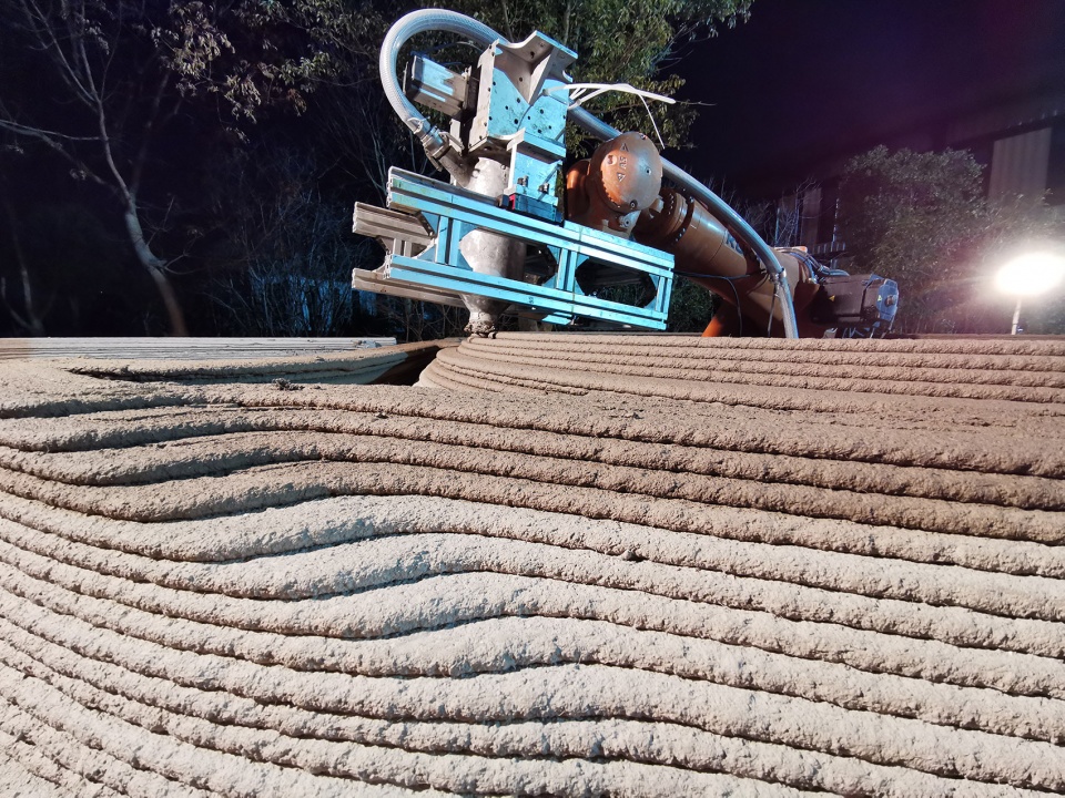 机器人3D打印混凝土书屋丨中国上海丨清华大学建筑学院徐卫国教授团队-14