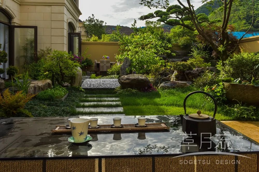 青山湖玫瑰园揽月苑别墅丨草月流-19