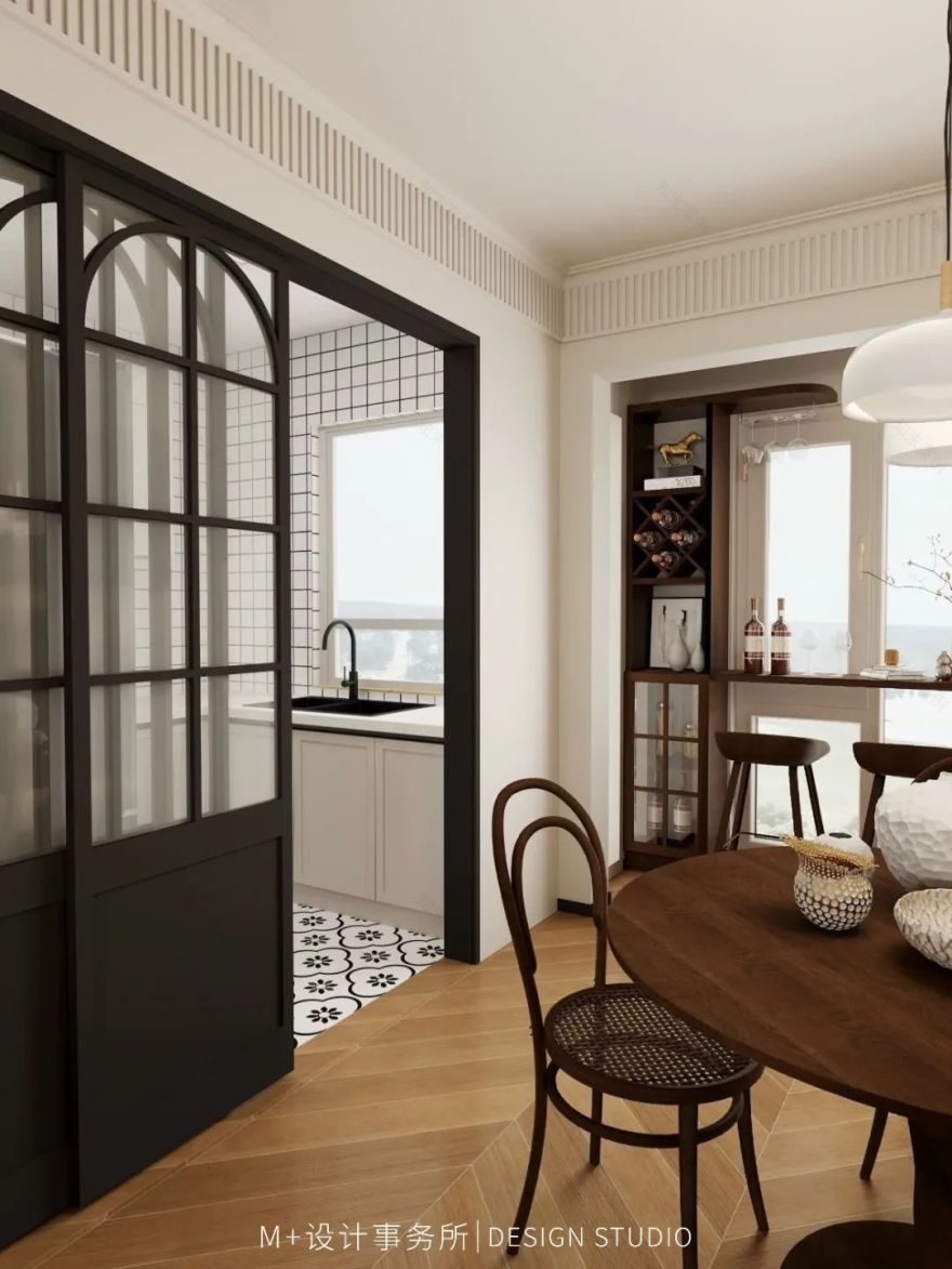 当焦糖遇上咖啡,一见倾心的法式中古丨中国长沙丨长沙美加空间创意设计事务所-43