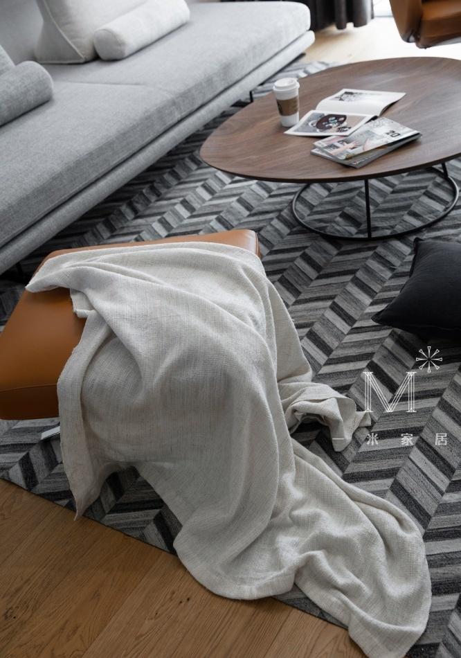 平层丨【一米家居】第一人称 140㎡现代简约-23