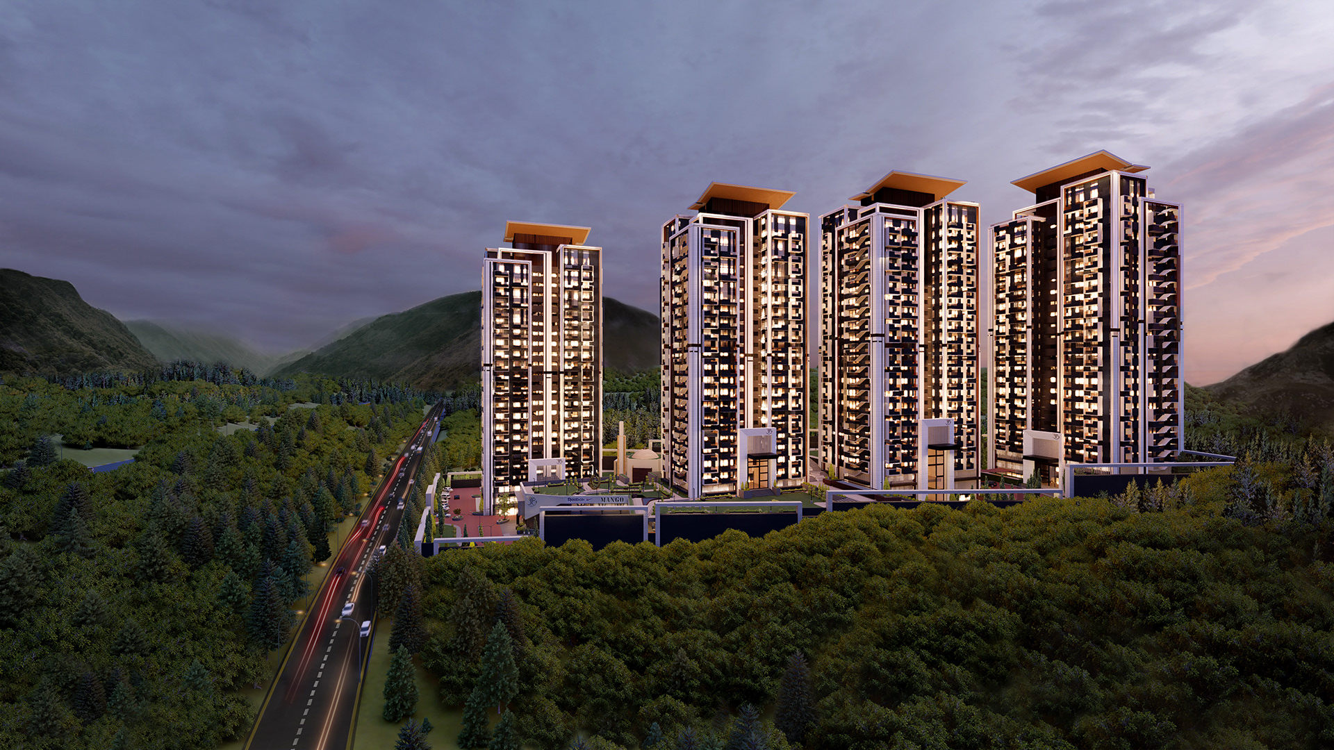 360 Residences 室内外 3D 可视化丨巴基斯坦伊斯兰堡丨mimAR 团队-8