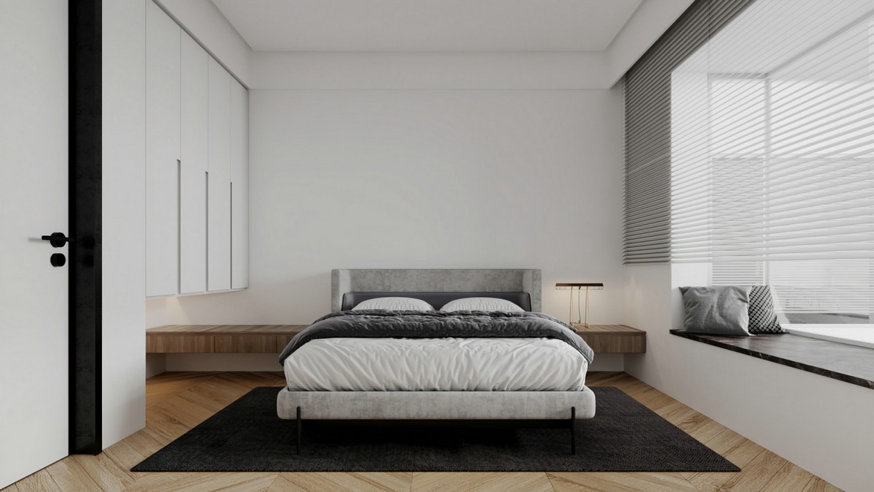 高级色系黑白灰空间搭配 超有气质-11