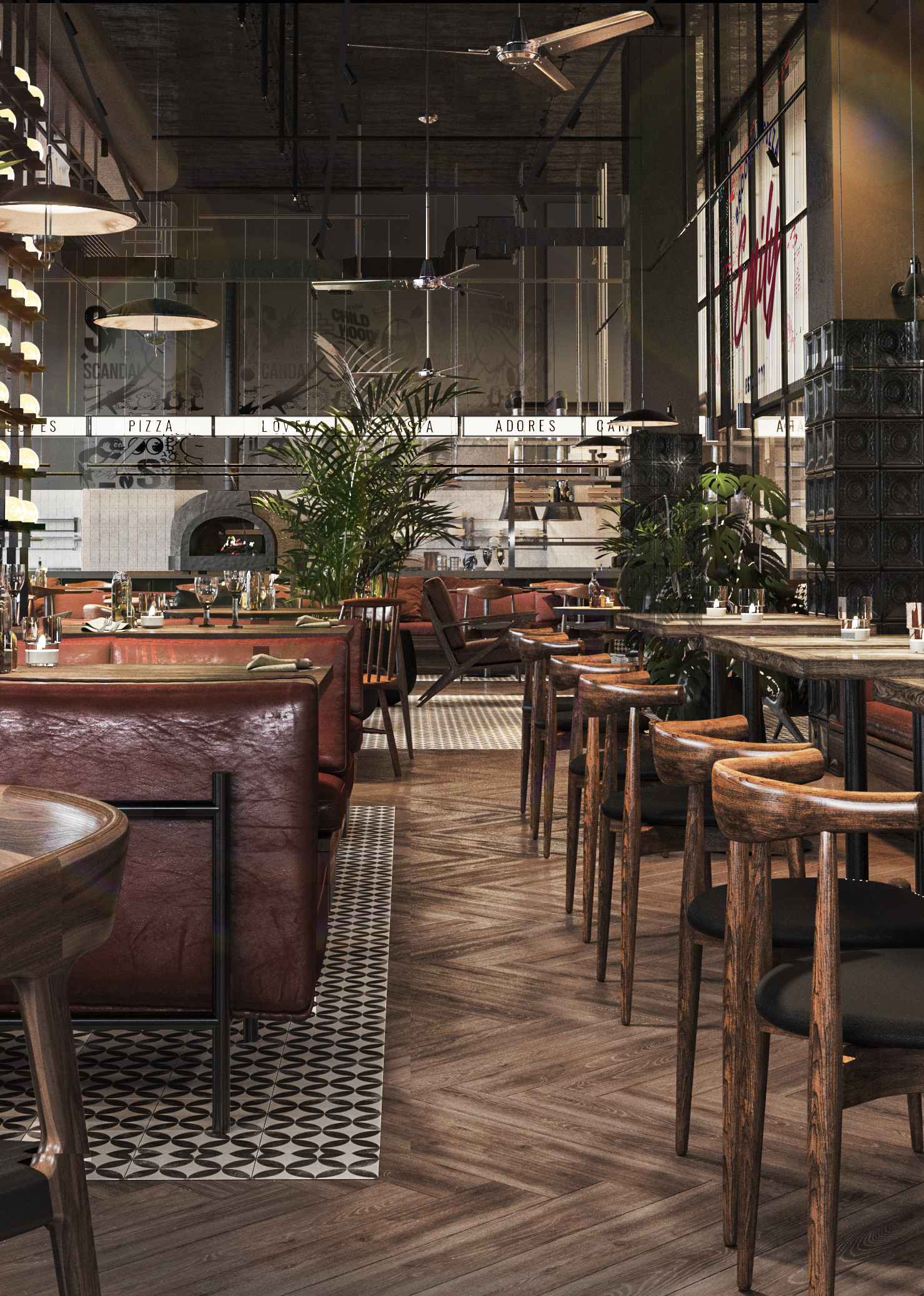 艾米莉·布鲁克林披萨丨乌克兰利沃夫丨BUREAU I KARASHETSKYY ARCHITECTS-9