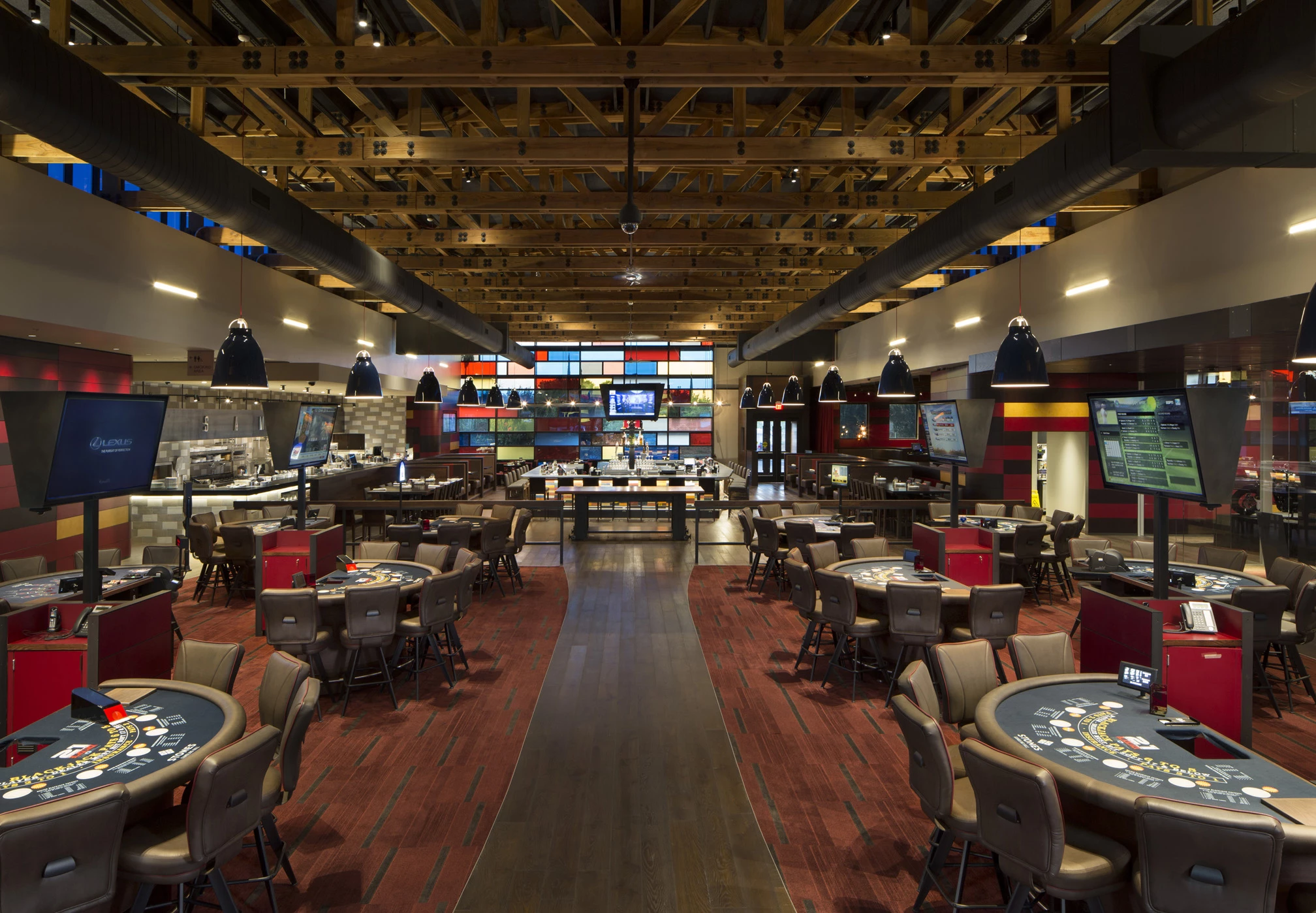 加州 Stones 博彩大厅，融合西部与亚洲元素的精致赌场设计-20