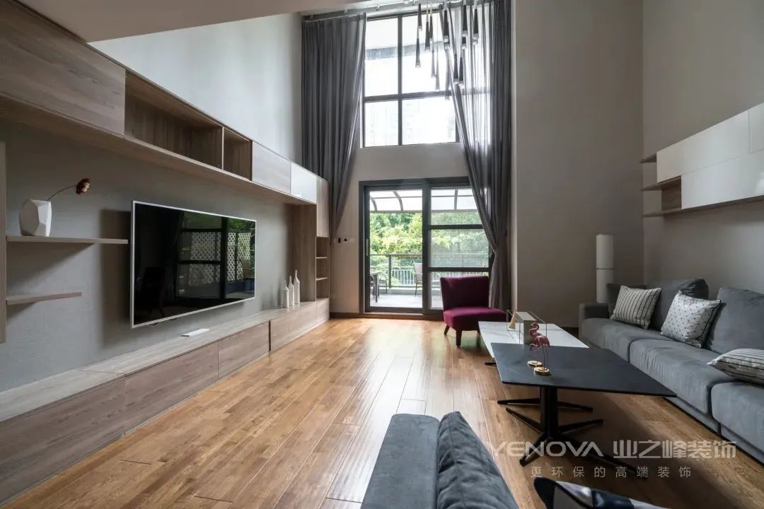 仁和春天国际花园现代风家居设计丨业之峰-18