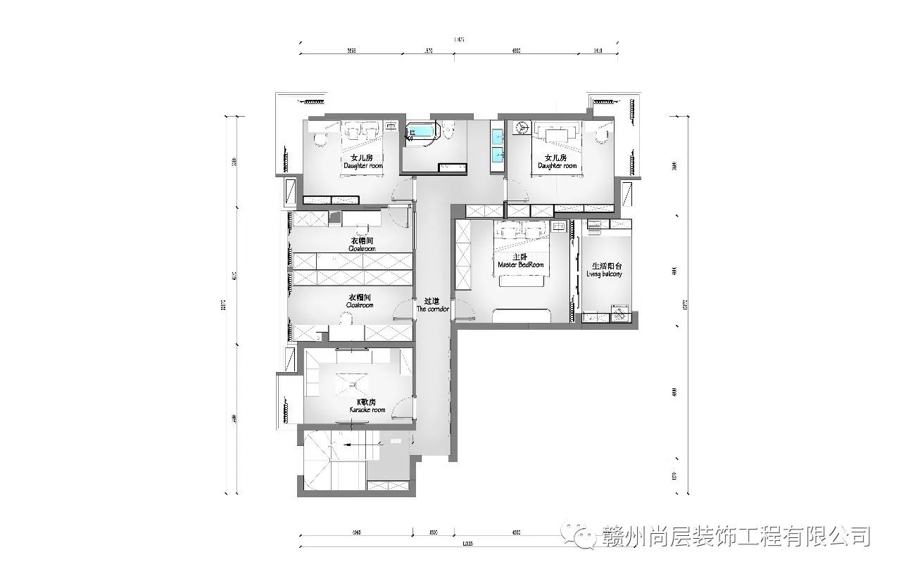 尚层设计 | 传递美学的轻奢现代复式住宅-21