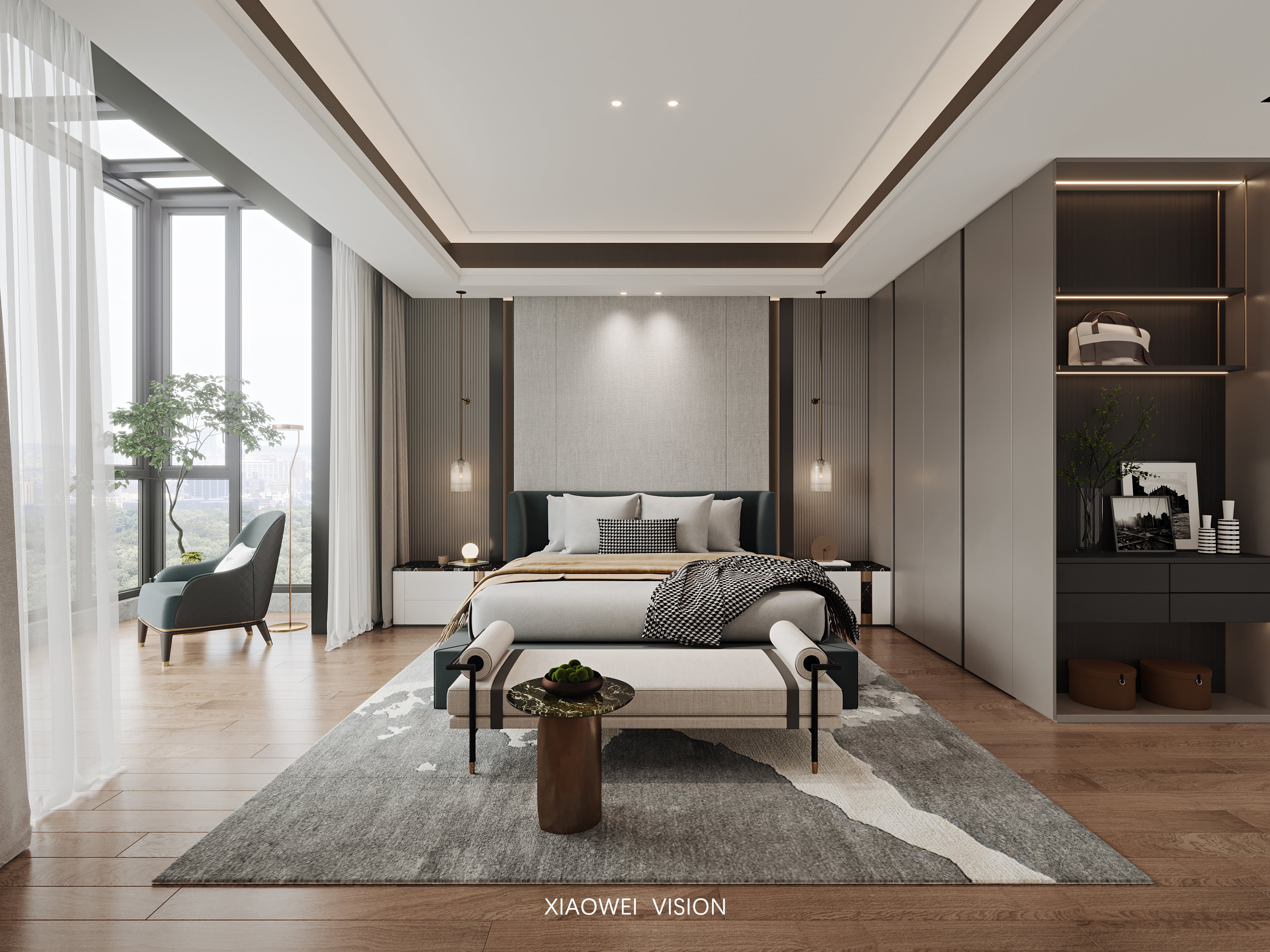 现代平层设计-22