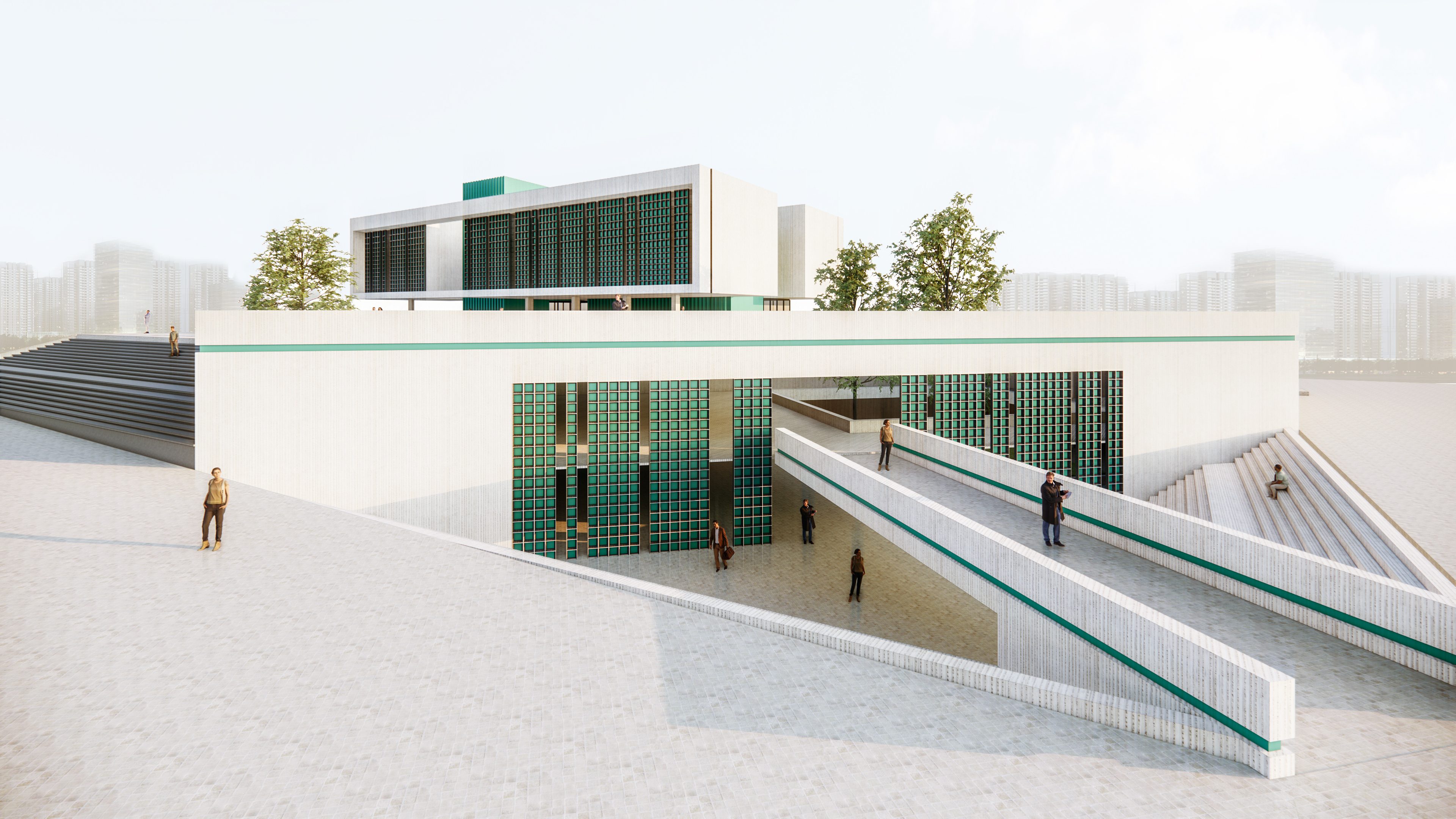 智慧之地 · Ferdowsi 纪念馆的多功能建筑设计丨伊朗丨Ordibehesht office-20