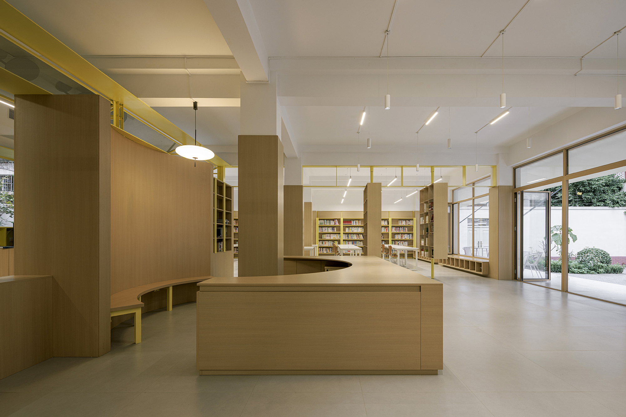 成都树德实验中学图书馆改造设计丨中国成都丨Modum Atelier-15