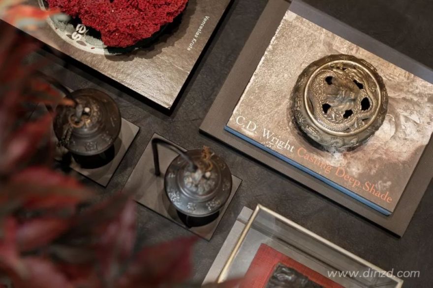 天津津门大院售楼处 | 古韵墨色与现代材质的完美融合-35