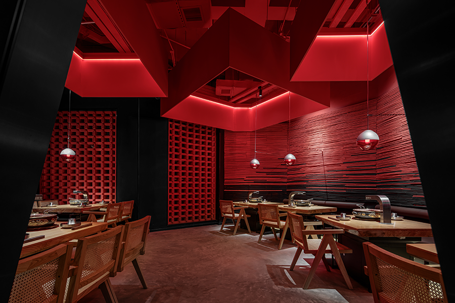 成都火山岩洞,妙香山火锅店-34