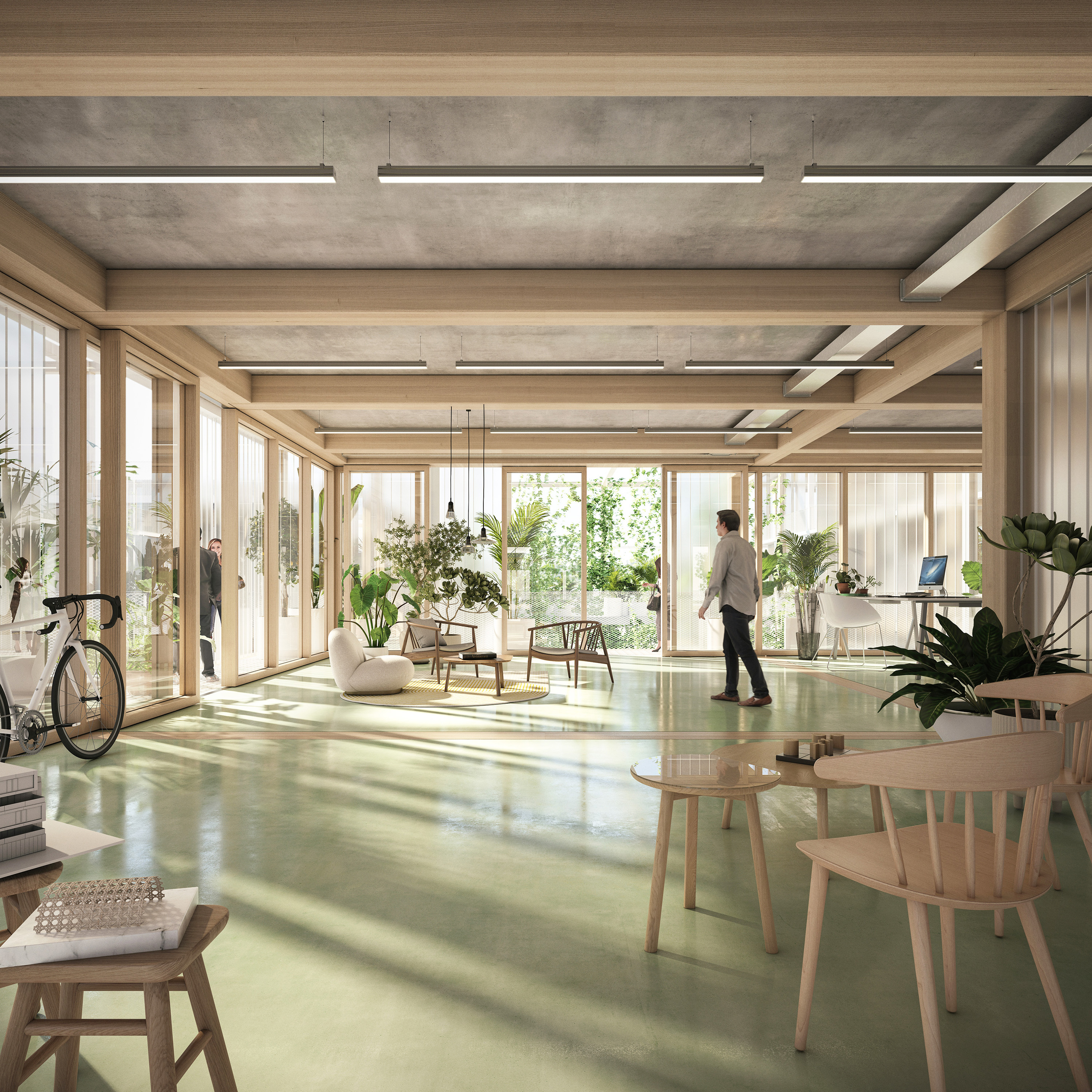 灵活绿色办公空间丨AllesWirdGut-8