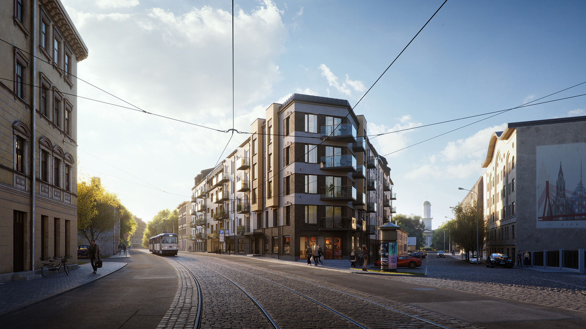 Riga Residential Property 3D Visualization-12