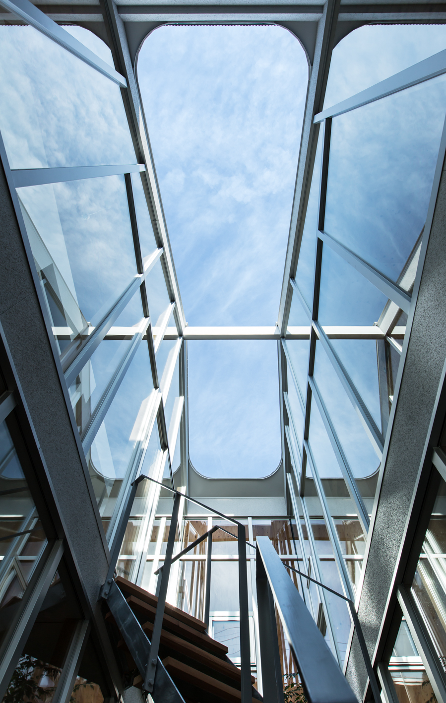 双屋共生,绿意盎然的家庭住宅-13