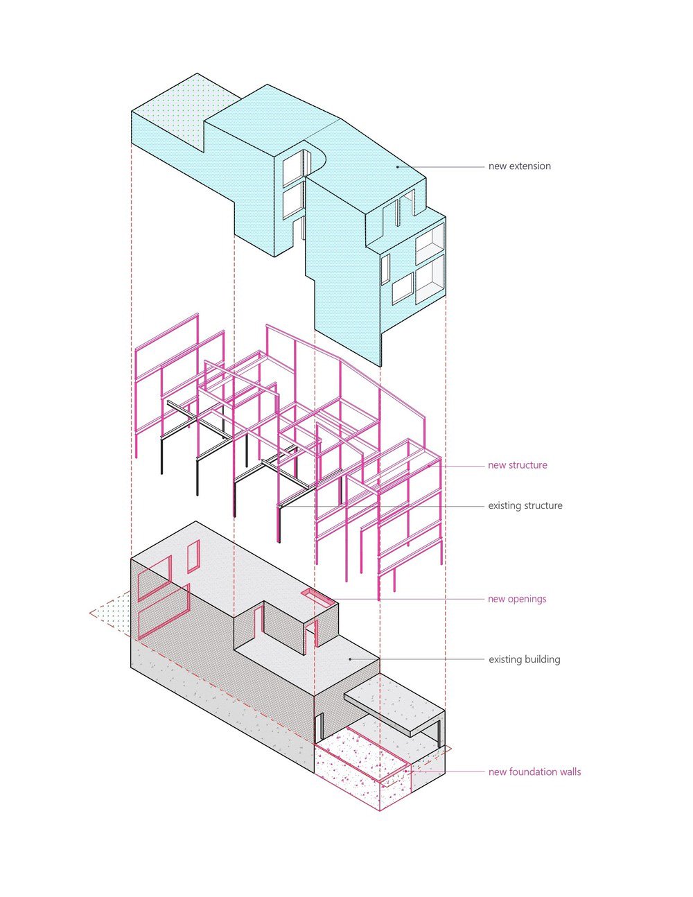由废弃摄影棚改造的蒙特利尔宠物医院 住宅  T B A-16
