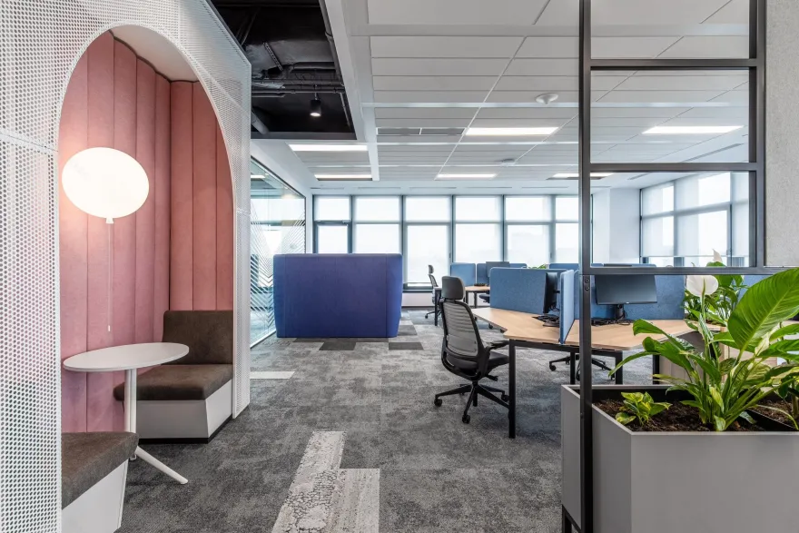 罗马尼亚 NTT 有限公司办公室设计丨罗马尼亚布加勒斯特丨Corporate Office Solutions-43