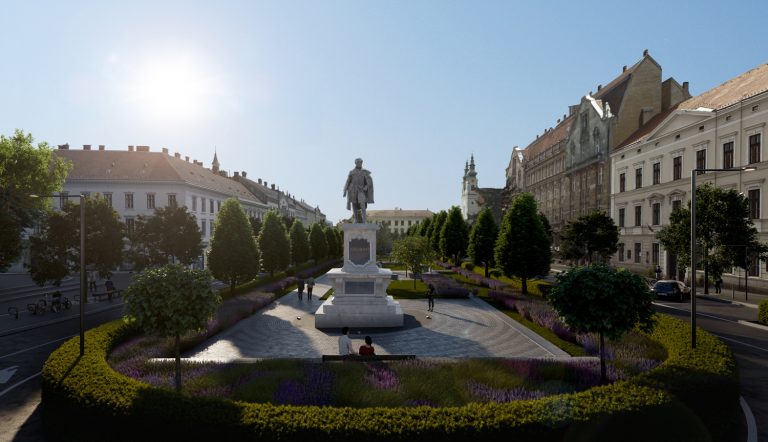Sopron市Széchenyi tér广场复兴项目丨Hetedik Műterem Kft.等多家单位-21