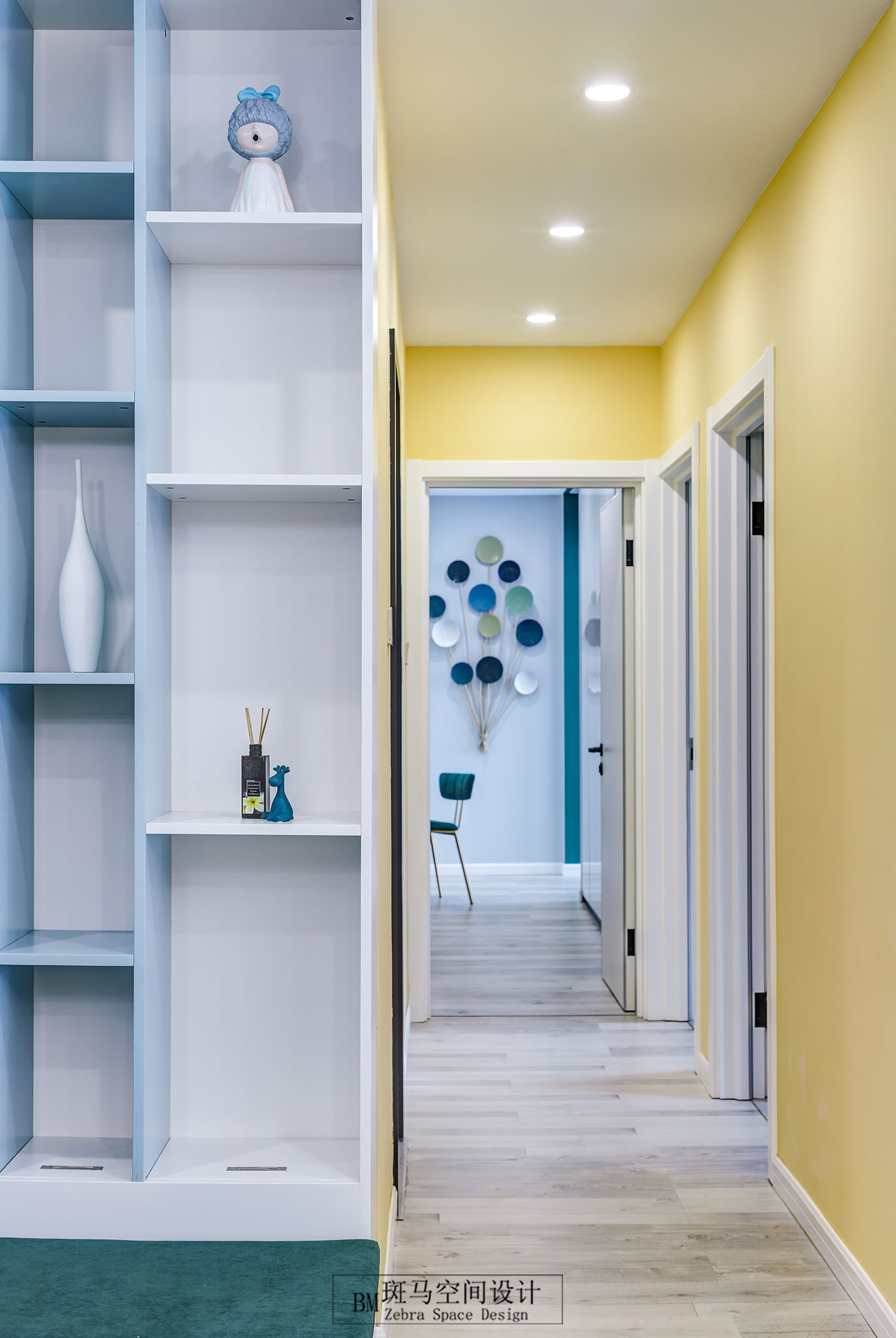 马卡龙色的浪漫空间 | 深圳庐峰翠苑 120 平方少女心设计-20