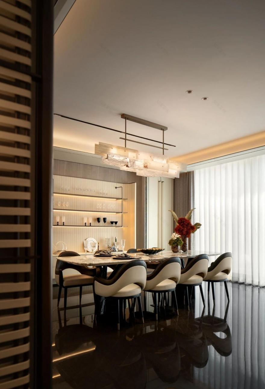 台州玖樾府482㎡样板间丨中国台州丨DARRY戴瑞-12