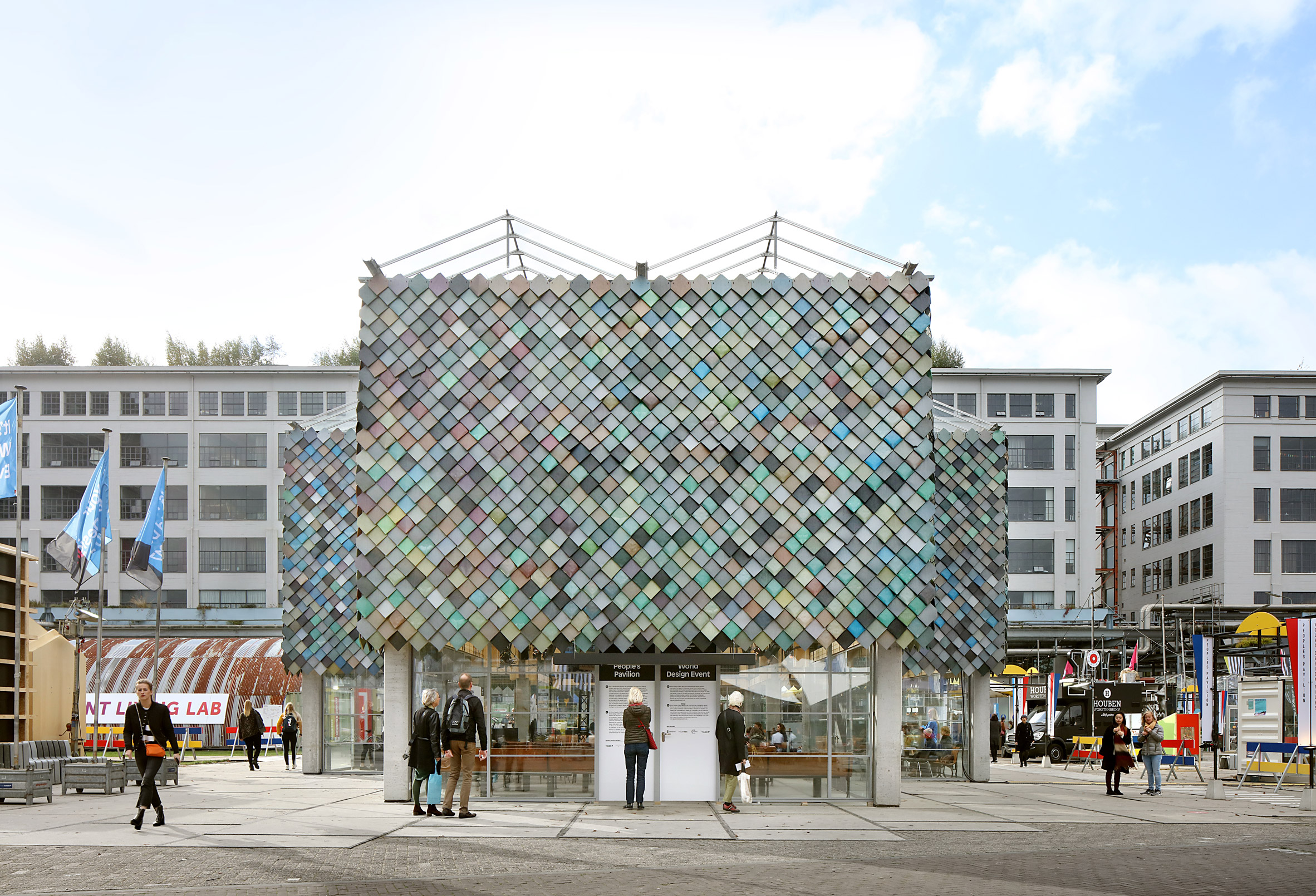 People's Pavilion "has almost no ecological footprint" say designers-3