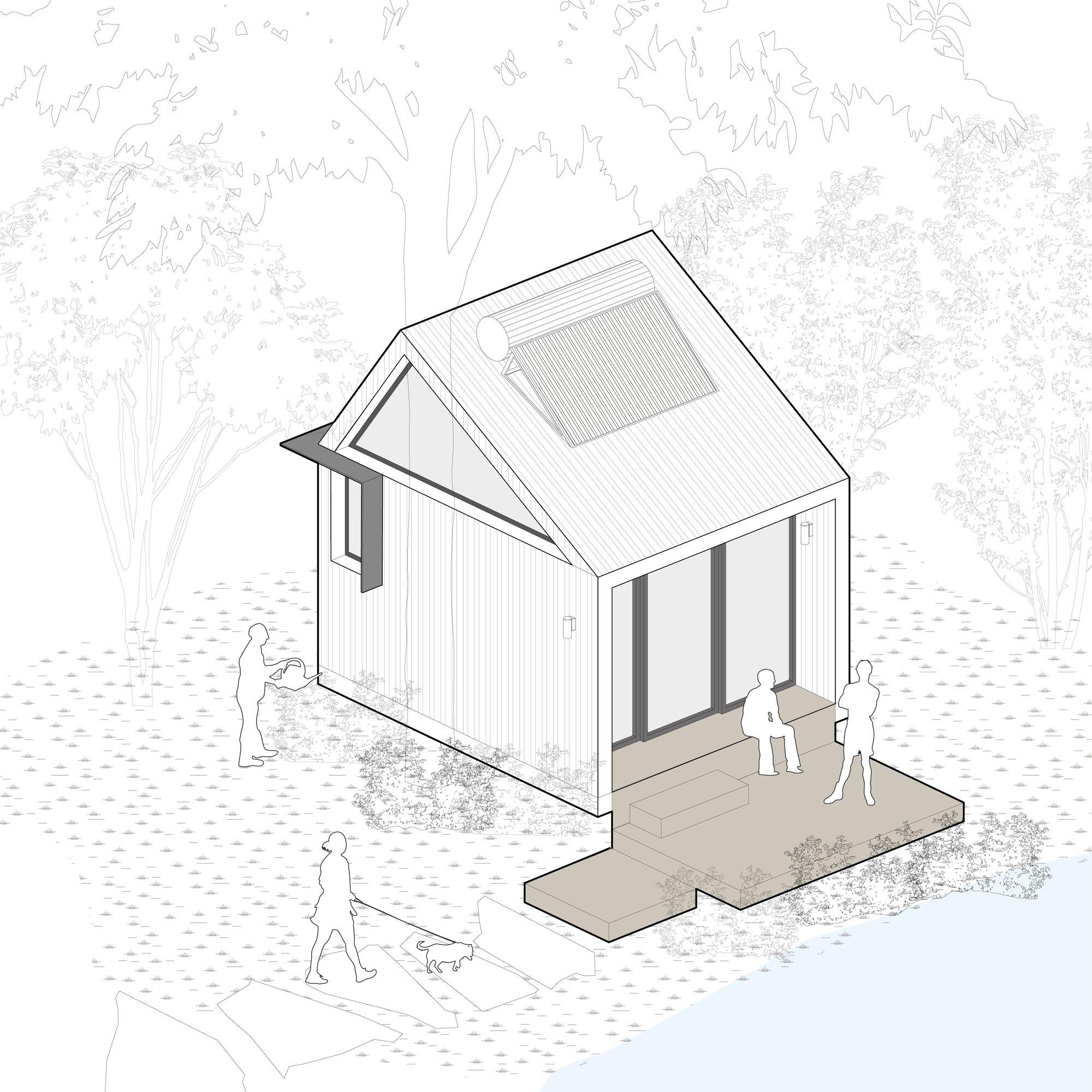 山谷中的避难所丨巴西南里奥格兰德丨Oazo + Zanesco Arquitetura-18