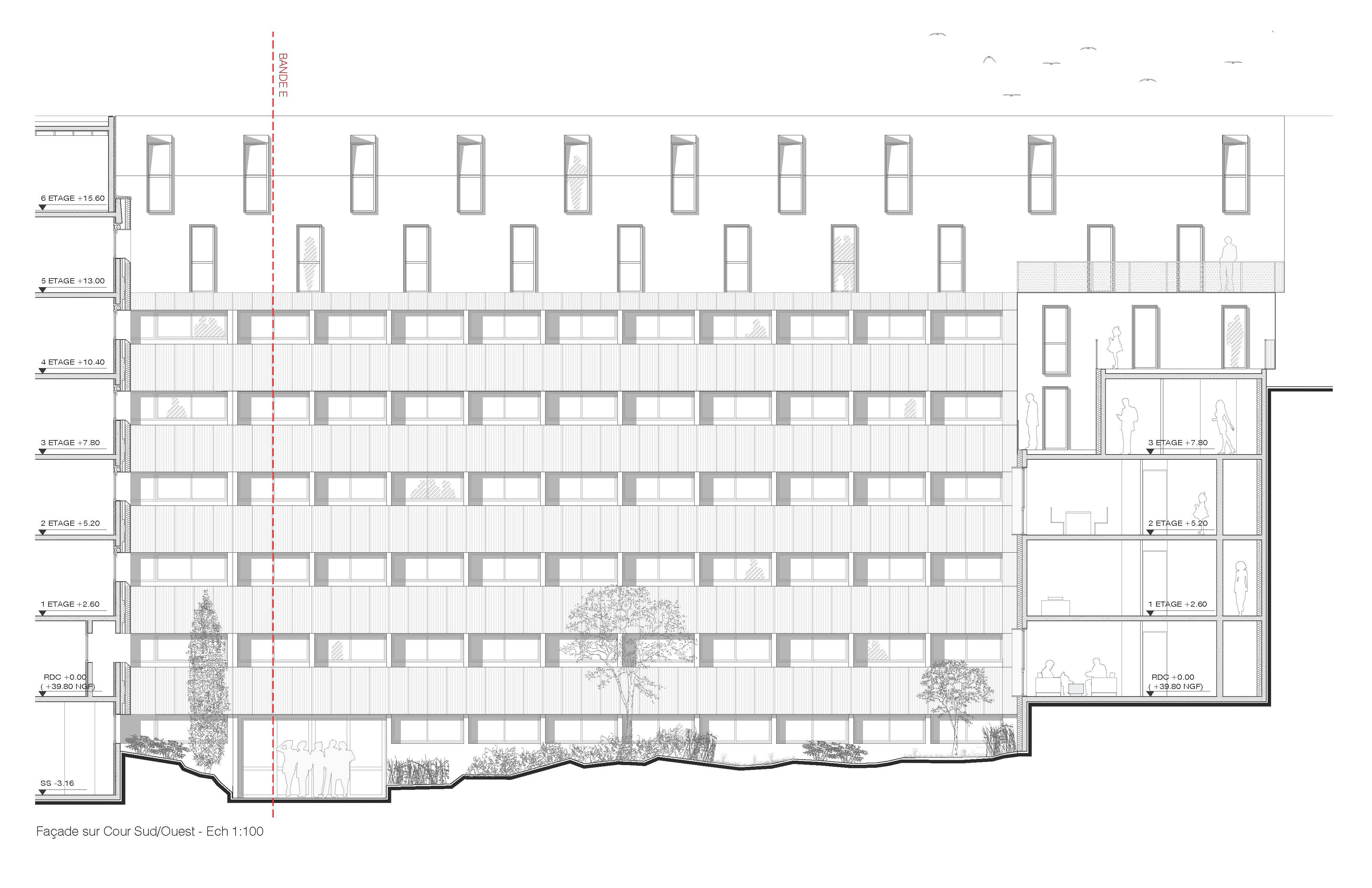 巴黎社会住房重建，现代与传统共融-16