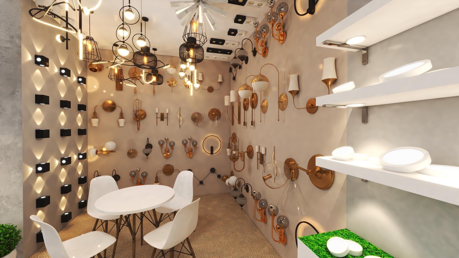 Ajwin Lighting 展览摊位设计-10