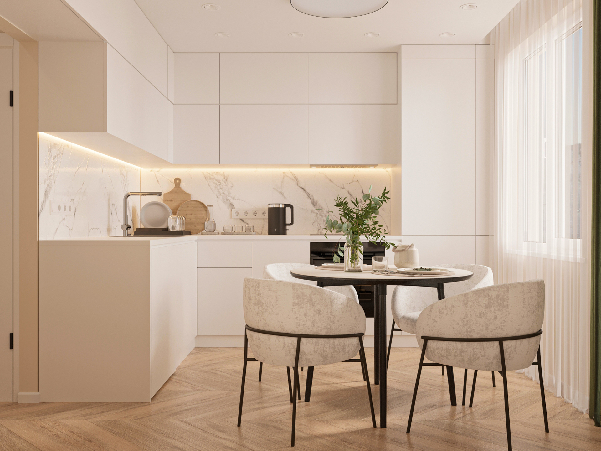 42 平米一居室设计丨白俄罗斯明斯克-16